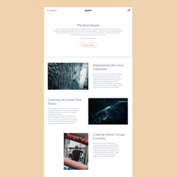 CI Branding and Webdesign for a Swedish Recycling Startup