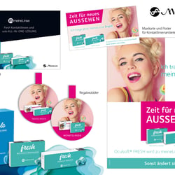 Im Kundenauftrag: Kampagne für neues Kontaktlinsenprodukt für Menicon GmbH