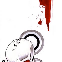 dripping skull #3