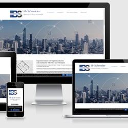 Webdesign (Ingenieurbüro Schneider)