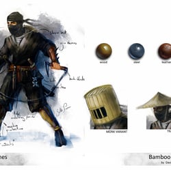 Kung Fu Superstar – Ninja concept art