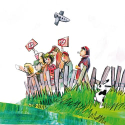 Hase Rettich – Kinderbuchillustration