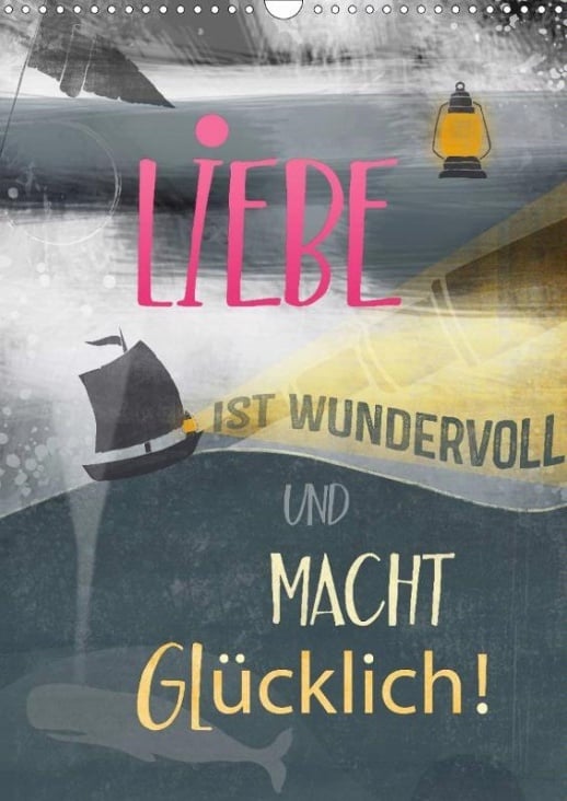 Liebe macht glücklich / Monatskalender – Titel