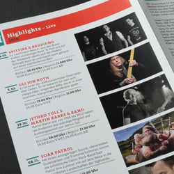 8-seitiges Faltblatt