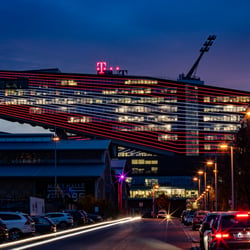 T-Center Architekten: G. Domenig, H. Eisenköck, H. Peyker;  Projekt: Bürogebäude der Deutschen Telekom, Wien (AUT); 2019