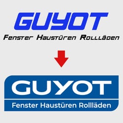 Logo Re-Design für GUYOT Fenster – Haustüren – Rollläden