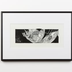 „Urknall und Evolution” – Freie Rapidographenzeichnung