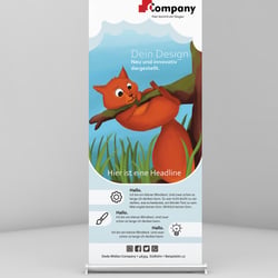 Free Modern Roll up MockuPSD 2018