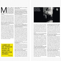 Christian Bale, Porträt und Interview, Heft 4/2014
