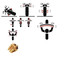 SW-MOTECH und BAGS-CONNECTION Pictograms