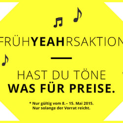HIFI-COMPONENTS – FrühYEAHrsaktion