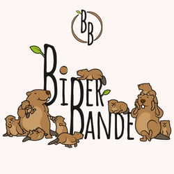 Großtagespflege Biberbande – Signet und Keyvisual