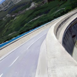 The dam