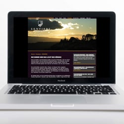 Website für einen Reiseanbieter