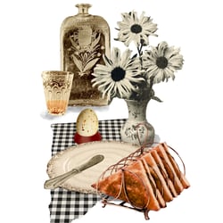 Frühstück Collage