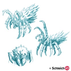 Schleich Eisspinne – Concept Art
