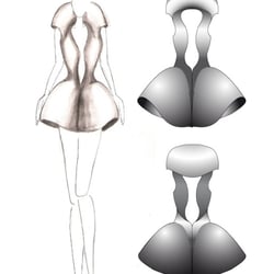 Forming the future body – Messekonzept, Corporate Clothing