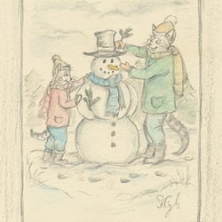 Winterkatzen