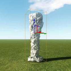 3D Scan des Tornado-Modells