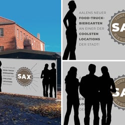 SAX-Biergarten: Sichtschutz-Gestaltung