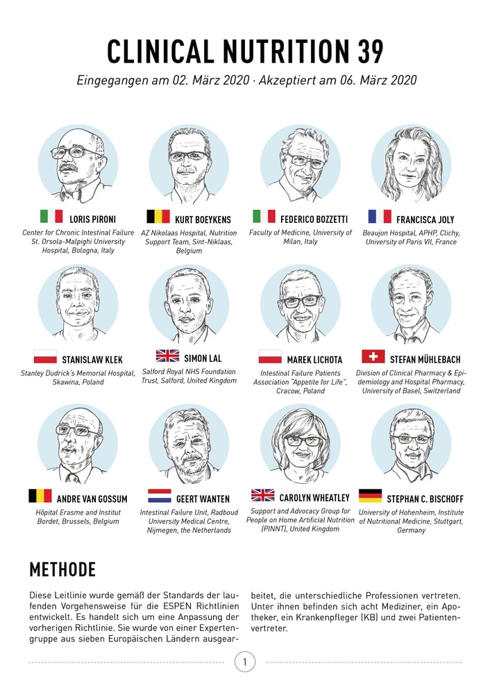 Autoren-Portraits für medizinische Studie