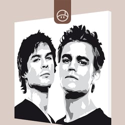 portraitmalerei – vampire diaries