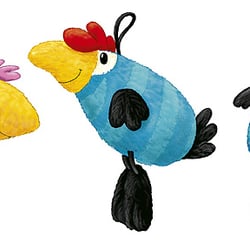 Schlüsselanhänger-Plüschfiguren