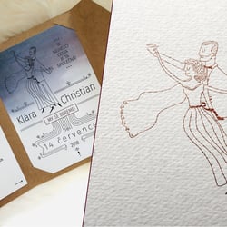 Hochzeitseinladung CZ und DE