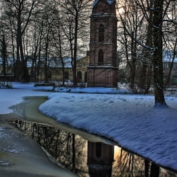 Blick in den Ludwigsluster Schloßgarten