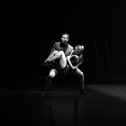 Tänzerinnen und Tänzer des Balletts Halle