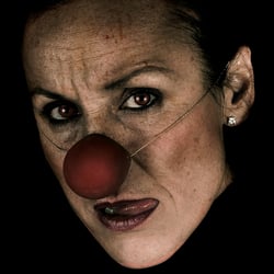 the clown