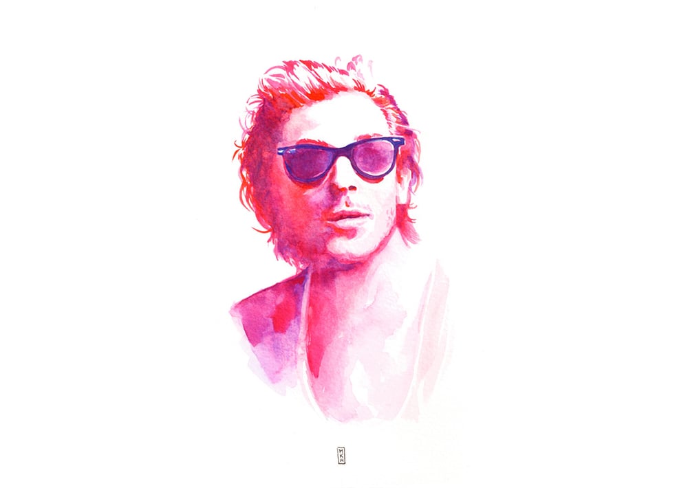 „Guy“, Aquarell
