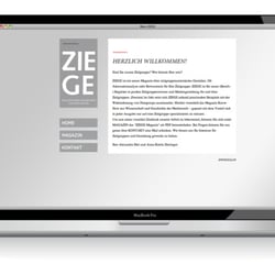 Ziege Homepage