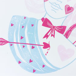 Cupid-Valentines-Girl-Linocut-Anna-Hermsdorf 02