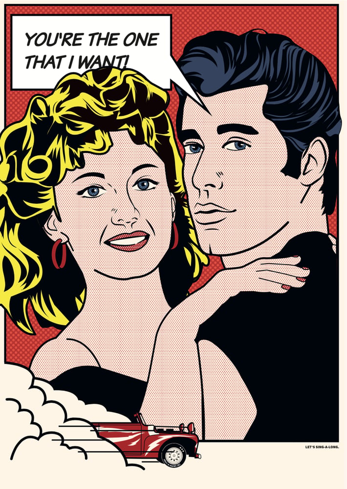 Grease Plakat
