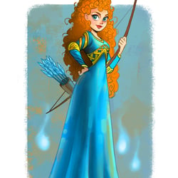 merida fanart