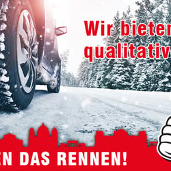 Banner Winter für Top Autoteile GmbH