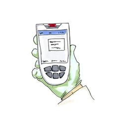 Bestandteil einer Infografik; Marker