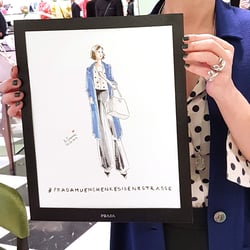 Eventillustration PRADA