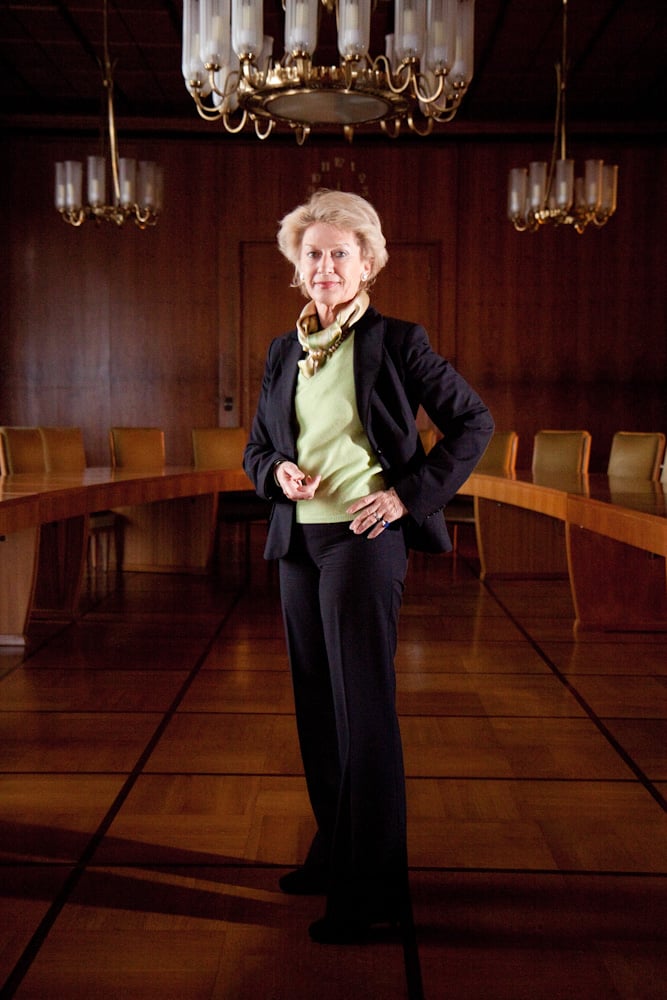 Focus, Oktober 2010. Petra Roth, OB der Stadt Frankfurt