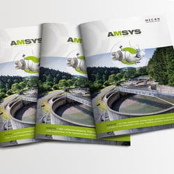 3-Sprachige Broschüre für Abwassertechnik – Fotografie, Layout
