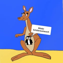 Passt beim Schüleraustausch gut auf!