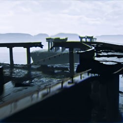 3D Szene – Die Brücken