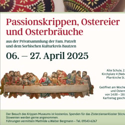Passionskrippen, Ostereier und Osterbräuche (2025)