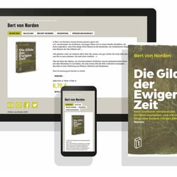Bert von Norden, Rosengarten; Printdesign, Webdesign und -programmierung