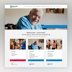 Website Lebenshilfe Sinsheim
