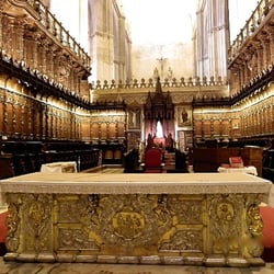 Chorgestühl der Kathedrale von Sevilla