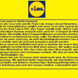 Das Selbstverständniss des Unternehmen
