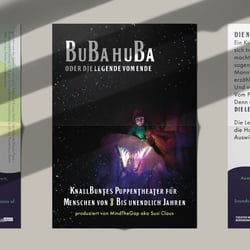Flyer für Theaterproduktion