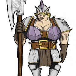 Characterdesign; Bleistift + digitale Farben